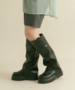 KBF / ケービーエフ ブーツ（ショート丈） | カバーデザインロングブーツ