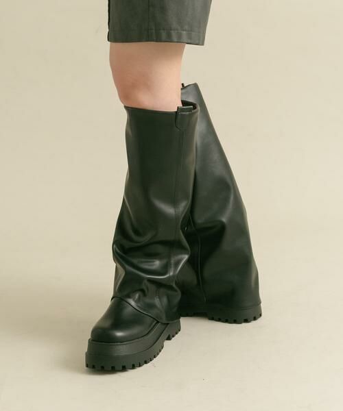 KBF / ケービーエフ ブーツ(ショート丈) | カバーデザインロングブーツ | 詳細19