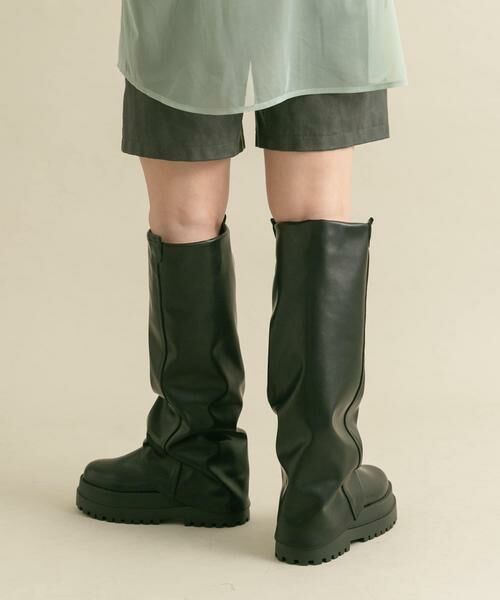 KBF / ケービーエフ ブーツ(ショート丈) | カバーデザインロングブーツ | 詳細21