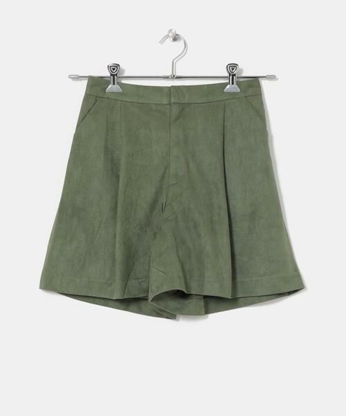 KBF / ケービーエフ ショート・ハーフ・半端丈パンツ | スエードショートパンツ∴ | 詳細1