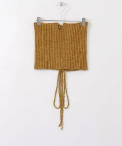 KBF / ケービーエフ ニット・セーター | ベロアモールビスチェ∴