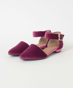 KBF / ケービーエフ パンプス | ベロアセパレートパンプス∴