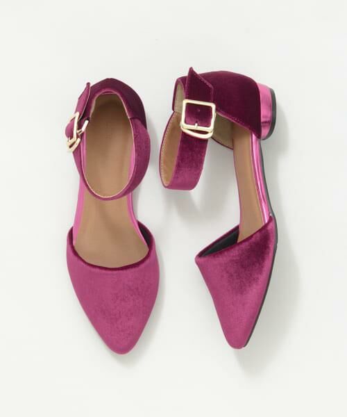 KBF / ケービーエフ パンプス | ベロアセパレートパンプス∴ | 詳細4