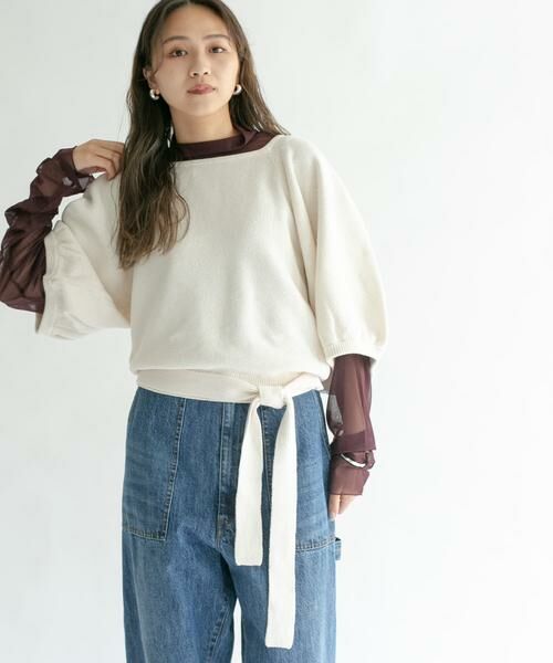 KBF / ケービーエフ ニット・セーター | バルーンスリーブニット | 詳細18