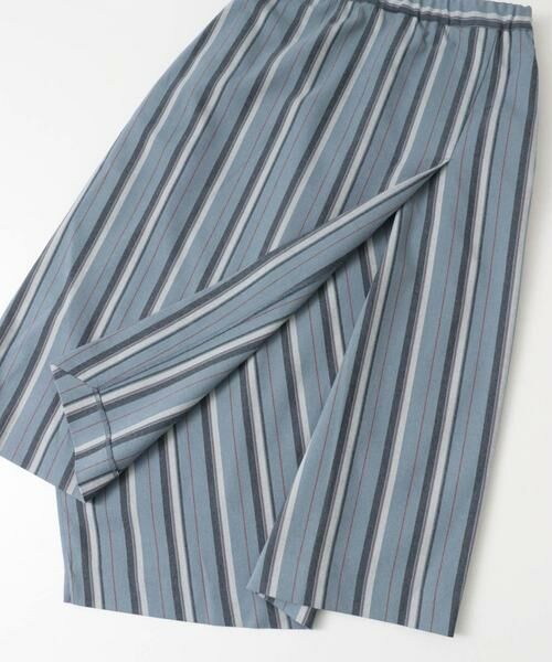 KBF / ケービーエフ スカート | アシンメトリーヘムストライプスカート∴ | 詳細6