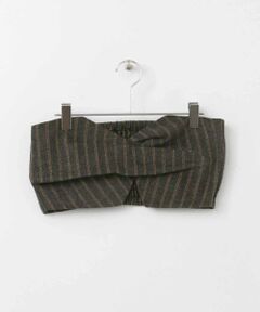 KBF / ケービーエフ その他トップス | ストライプタックデザインビスチェ∴