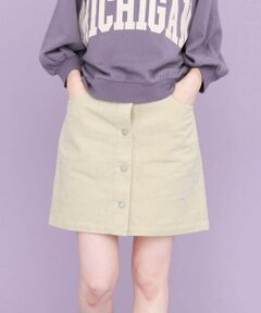 KBF / ケービーエフ スカート | コーデュロイミニスカート∴