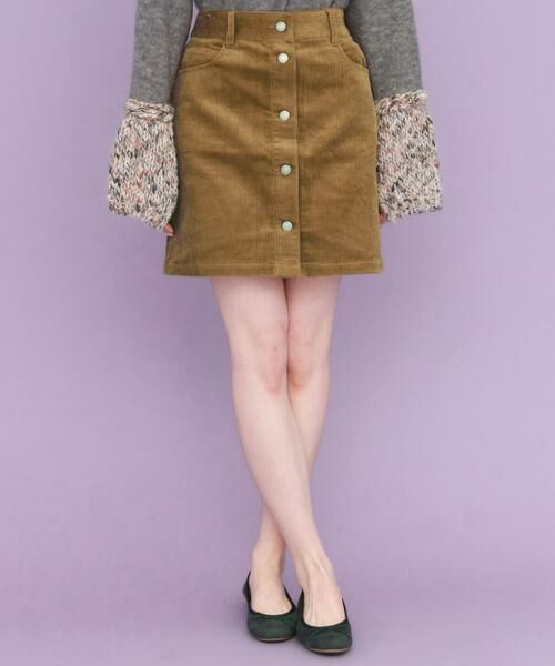 KBF / ケービーエフ スカート | コーデュロイミニスカート∴ | 詳細1