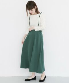 KBF / ケービーエフ スカート | サスペンダーフレアスカート∴