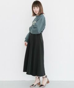 KBF / ケービーエフ スカート | サスペンダーフレアスカート∴