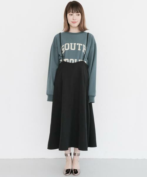 KBF / ケービーエフ スカート | サスペンダーフレアスカート∴ | 詳細6