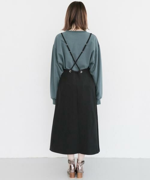 KBF / ケービーエフ スカート | サスペンダーフレアスカート∴ | 詳細8