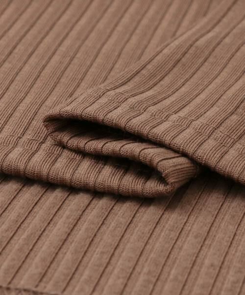 KBF / ケービーエフ Tシャツ | レース付き裏起毛テレコトップス∴ | 詳細7