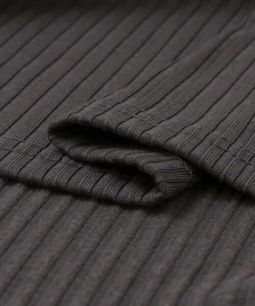 KBF / ケービーエフ Tシャツ | レース付き裏起毛テレコトップス∴ | 詳細13