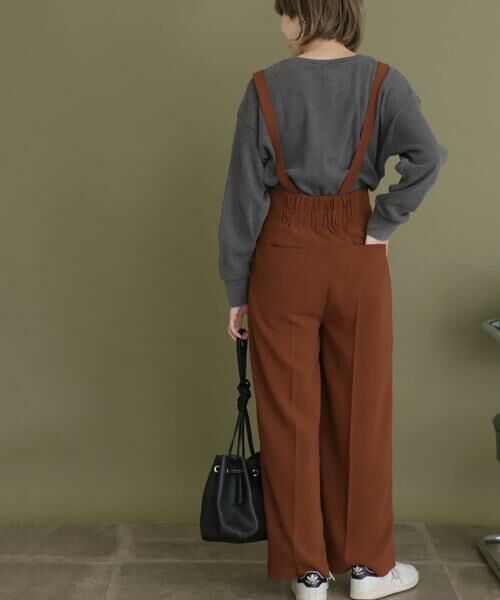 KBF / ケービーエフ その他パンツ | フロントボタンサスペンダー付きパンツ | 詳細1