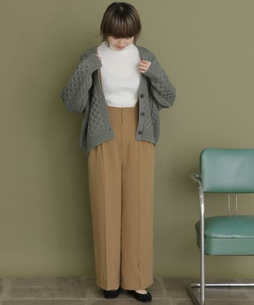 KBF / ケービーエフ その他パンツ | フロントボタンサスペンダー付きパンツ | 詳細10