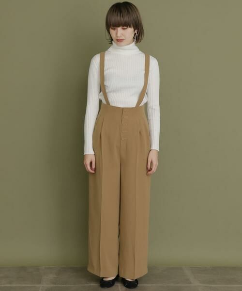 KBF / ケービーエフ その他パンツ | フロントボタンサスペンダー付きパンツ | 詳細11