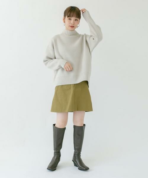 KBF / ケービーエフ スカート | ウエストフリルミニスカート | 詳細4