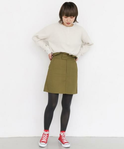 KBF / ケービーエフ スカート | ウエストフリルミニスカート | 詳細6