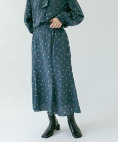 KBF / ケービーエフ スカート | ドット×フラワーマーメイドスカート