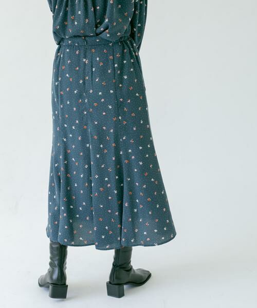 KBF / ケービーエフ スカート | ドット×フラワーマーメイドスカート | 詳細1