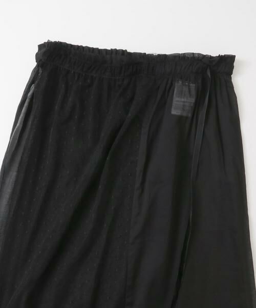 KBF / ケービーエフ スカート | レイヤードシアー巻きスカート∴ | 詳細13