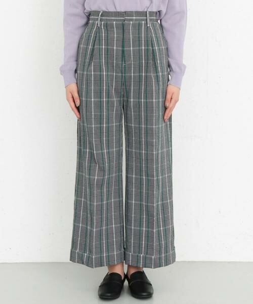 KBF / ケービーエフ その他パンツ | ターンアップチェックパンツ | 詳細1