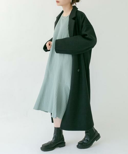 KBF / ケービーエフ ワンピース | ガーゼペプラムワンピース | 詳細1