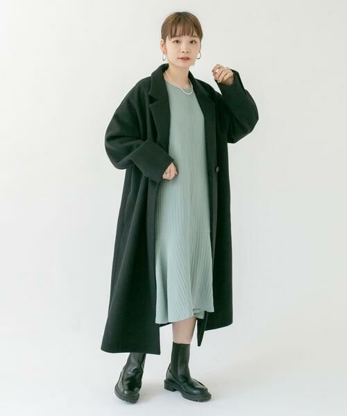 KBF / ケービーエフ ワンピース | ガーゼペプラムワンピース | 詳細2