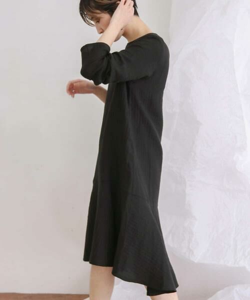 KBF / ケービーエフ ワンピース | ガーゼペプラムワンピース | 詳細18
