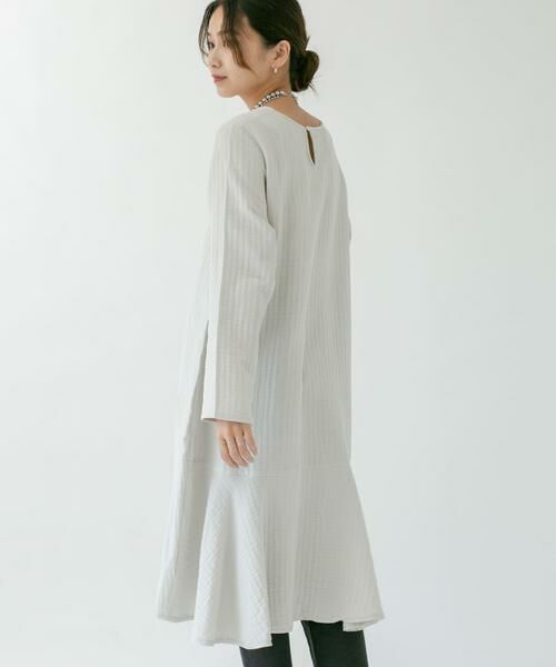 KBF / ケービーエフ ワンピース | ガーゼペプラムワンピース | 詳細26