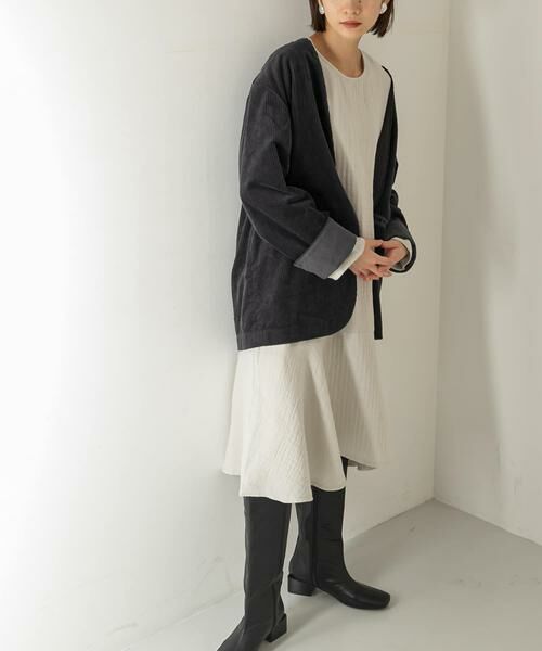 KBF / ケービーエフ ワンピース | ガーゼペプラムワンピース | 詳細30