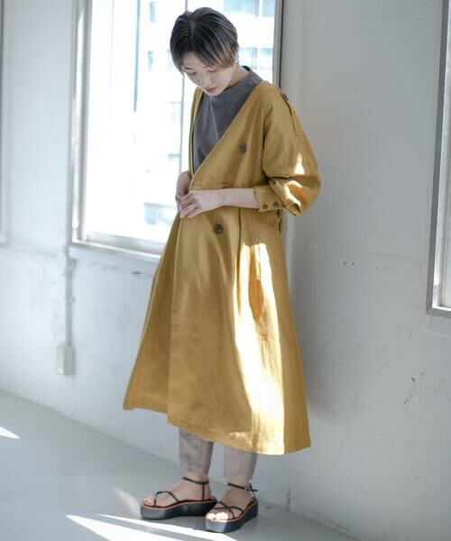 KBF / ケービーエフ トレンチコート | トレンチドレスコート∴ | 詳細1
