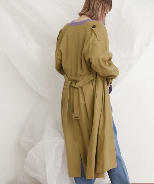 KBF / ケービーエフ トレンチコート | トレンチドレスコート∴ | 詳細3