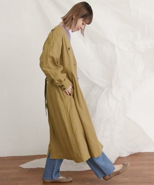 KBF / ケービーエフ トレンチコート | トレンチドレスコート∴ | 詳細4