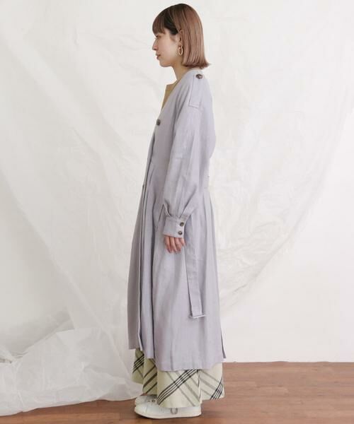 KBF / ケービーエフ トレンチコート | トレンチドレスコート∴ | 詳細15