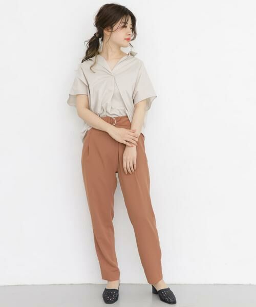 KBF / ケービーエフ その他パンツ | ベルトラップ風テーパードパンツ∴ | 詳細1