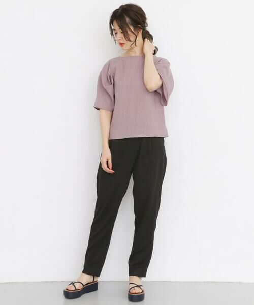 KBF / ケービーエフ その他パンツ | ベルトラップ風テーパードパンツ∴ | 詳細7