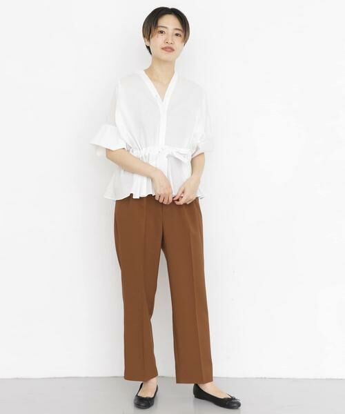 KBF / ケービーエフ その他パンツ | タックテーパードパンツ | 詳細1