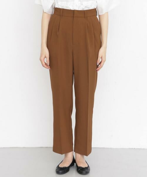 KBF / ケービーエフ その他パンツ | タックテーパードパンツ | 詳細2