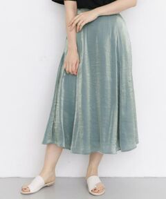 KBF / ケービーエフ スカート | メタリックフレアスカート∴