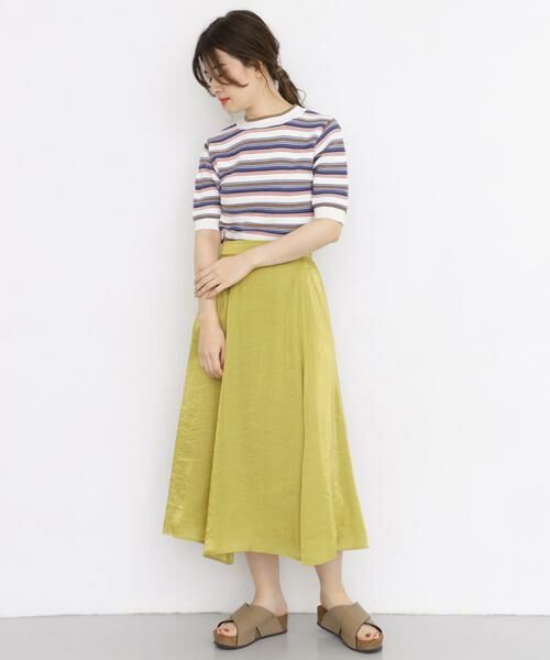 KBF / ケービーエフ スカート | メタリックフレアスカート∴ | 詳細1