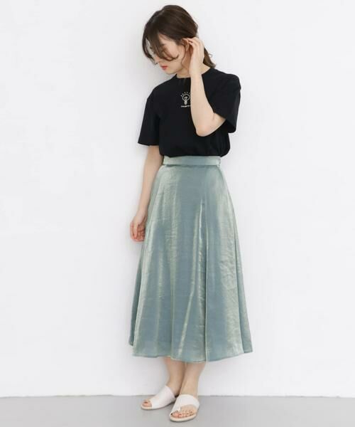 KBF / ケービーエフ スカート | メタリックフレアスカート∴ | 詳細10