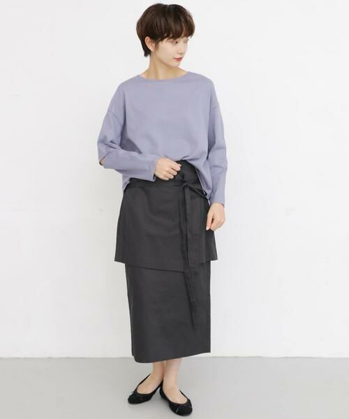 KBF / ケービーエフ スカート | エプロンSETタイトスカート | 詳細1