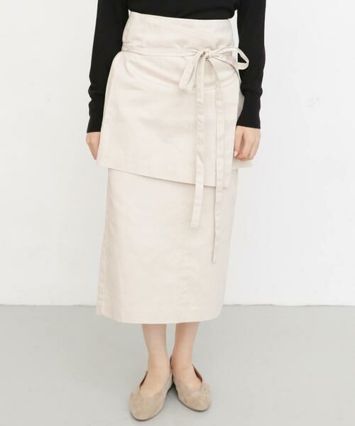 KBF / ケービーエフ スカート | エプロンSETタイトスカート | 詳細11
