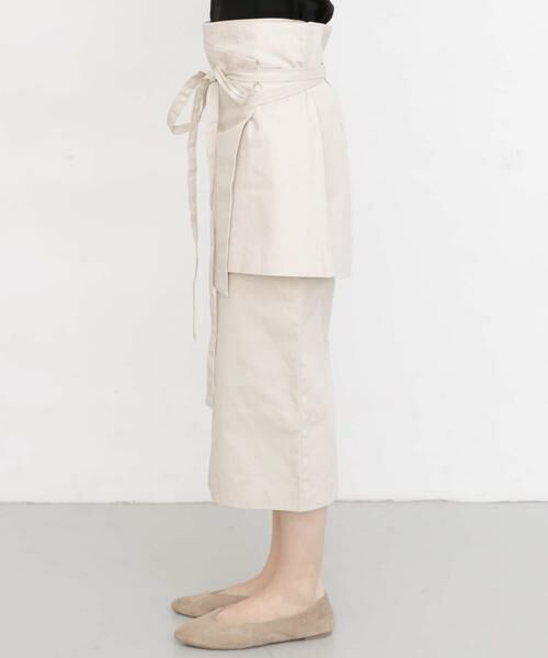KBF / ケービーエフ スカート | エプロンSETタイトスカート | 詳細12