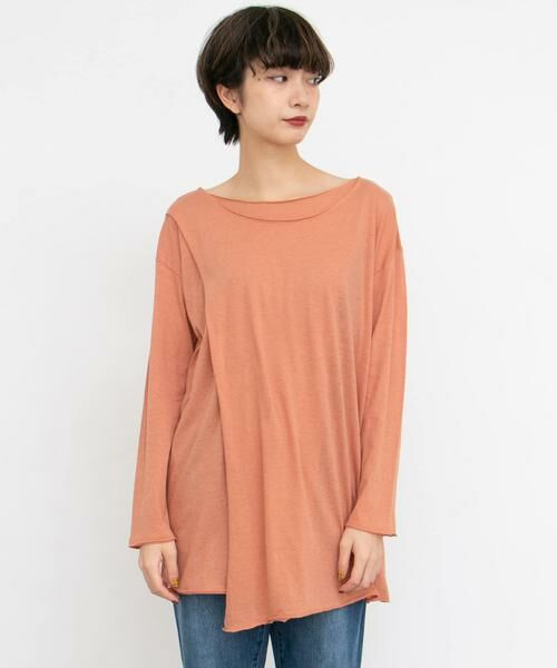 KBF / ケービーエフ Tシャツ | ラップロングカットソー∴ | 詳細1