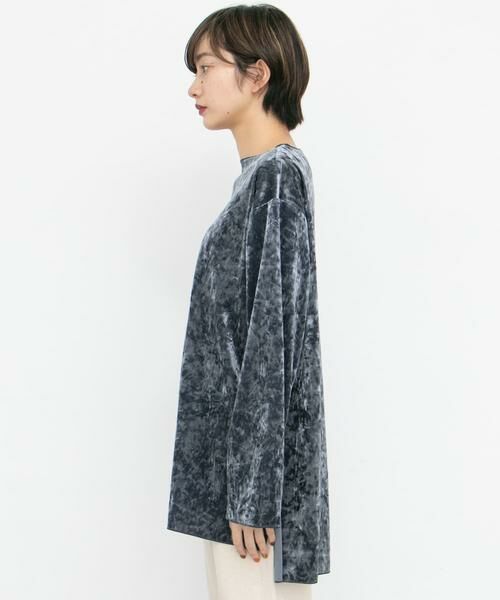 KBF / ケービーエフ Tシャツ | クラッシュベロアプルオーバー∴ | 詳細4