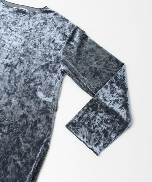 KBF / ケービーエフ Tシャツ | クラッシュベロアプルオーバー∴ | 詳細7