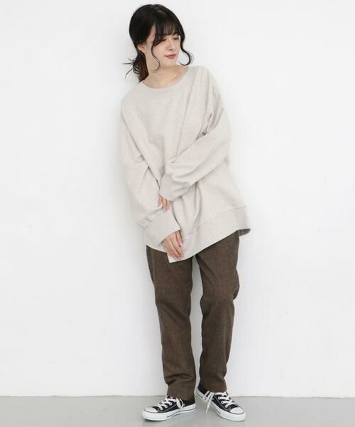 KBF / ケービーエフ その他パンツ | カラーネップテーパードパンツ | 詳細1